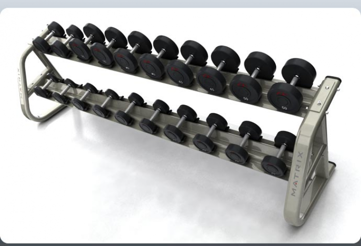 Picture of Aura Series 10-Pair Dumbbell Rack G3-FW91