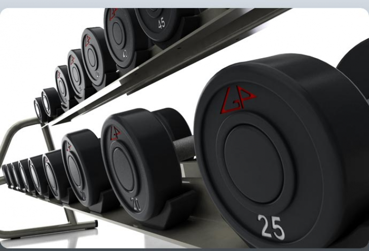 Picture of Aura Series 10-Pair Dumbbell Rack G3-FW91