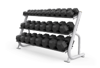 3-tier Flat-tray Dumbbell Rack MG-A689