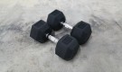 Picture of DUMBBELL SET – RUBBER HEX 5 TO 50 LBS